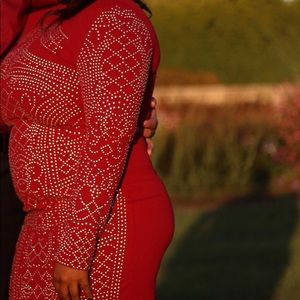Burgundy Hoemcoming Dress